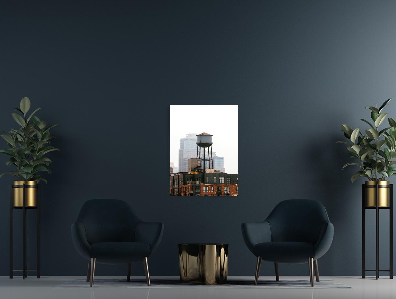 Water Tower in Greenpoint, Brooklyn New York 2023