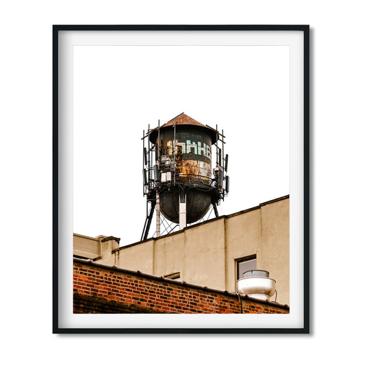Water Tower in Greenpoint, Brooklyn New York City