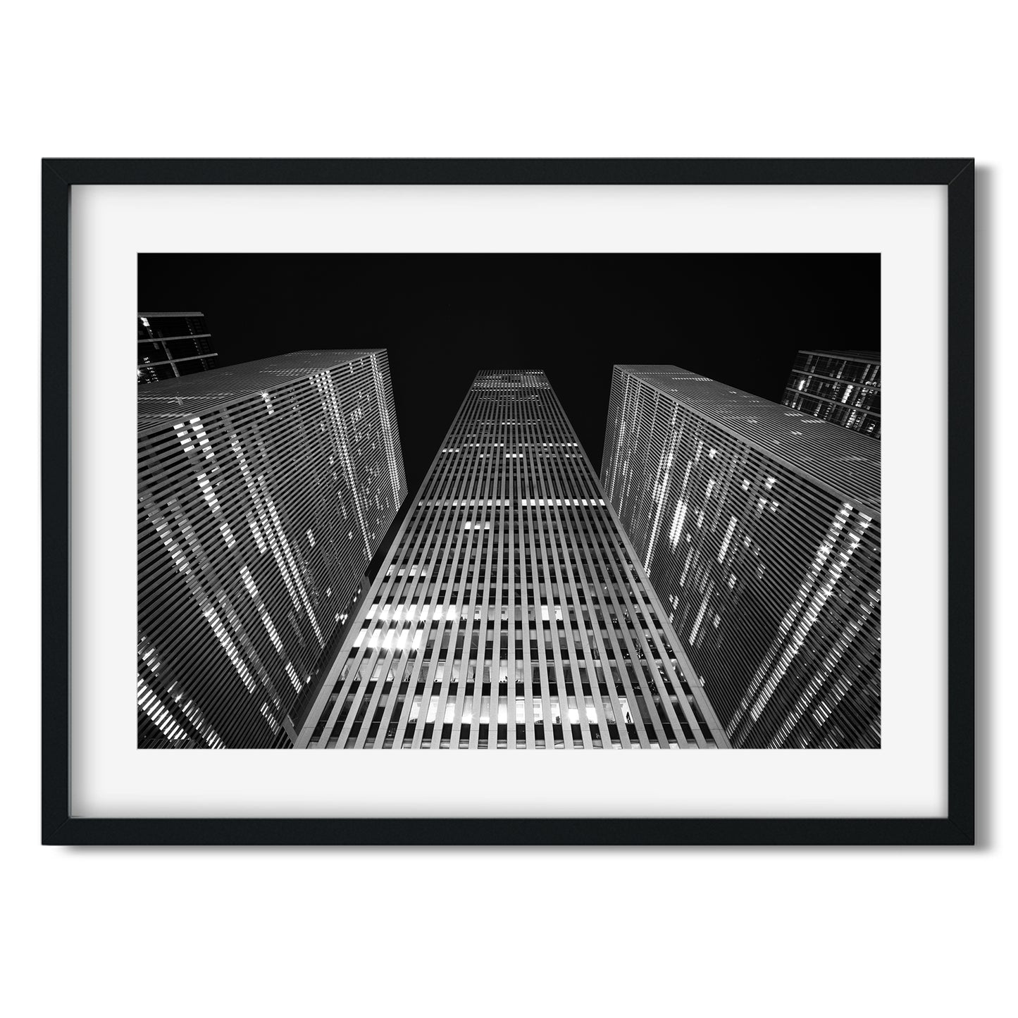 1221 Avenue of the Americas at Night New York City 2024