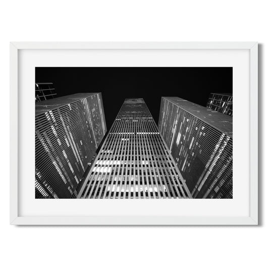 1221 Avenue of the Americas at Night New York City 2024