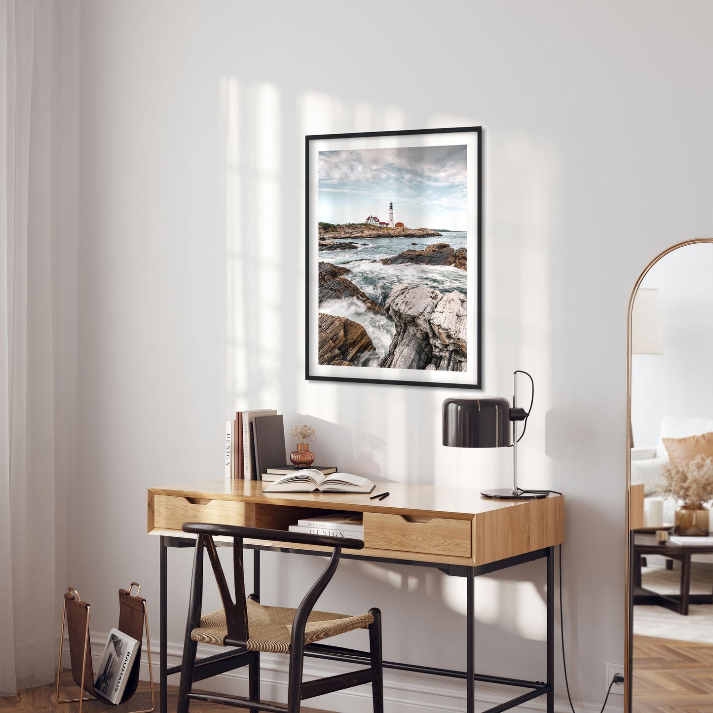 Fine art print of Portland Head Light in Cape Elizabeth, Maine