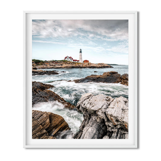 Fine art print of Portland Head Light in Cape Elizabeth, Maine