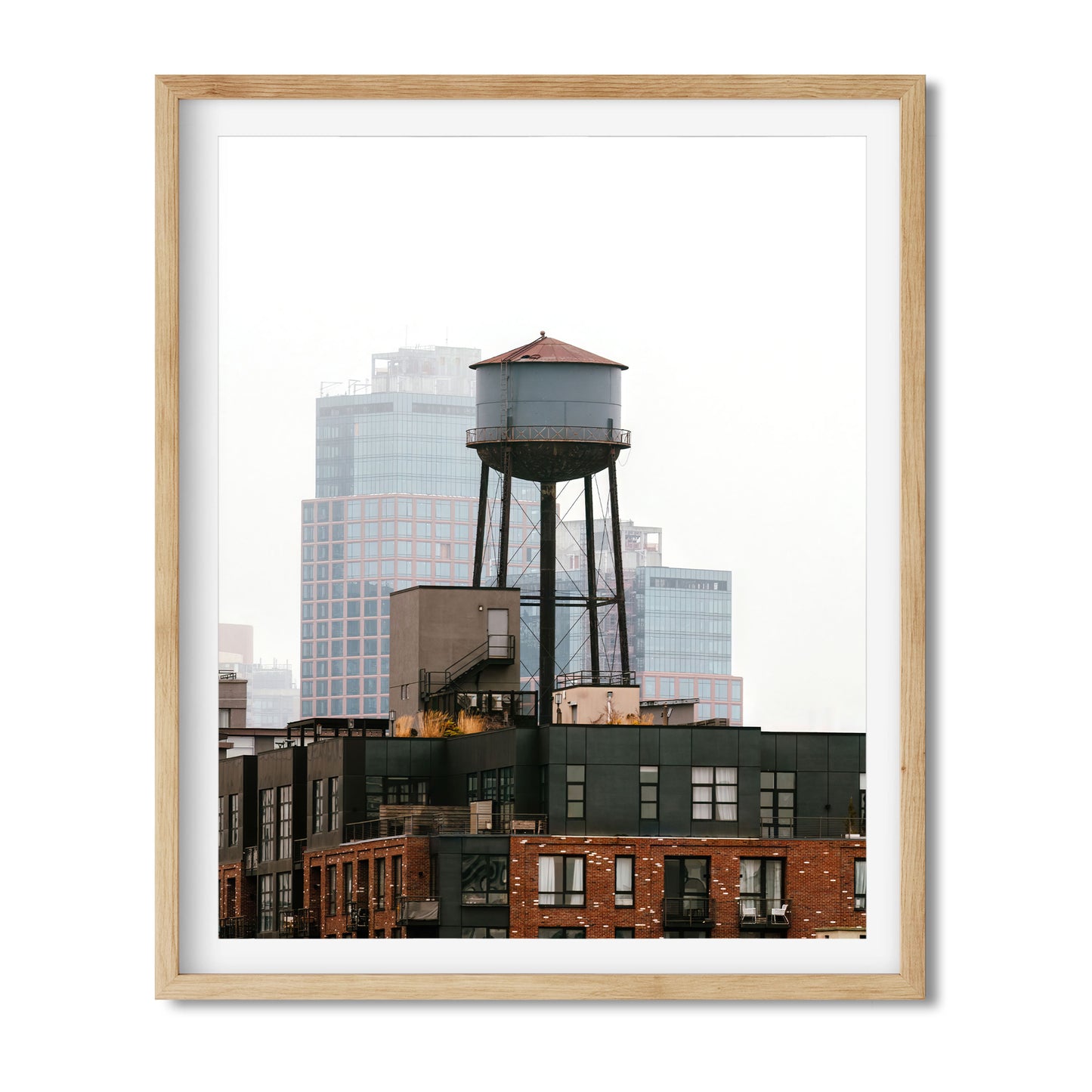 Water Tower in Greenpoint, Brooklyn New York 2023