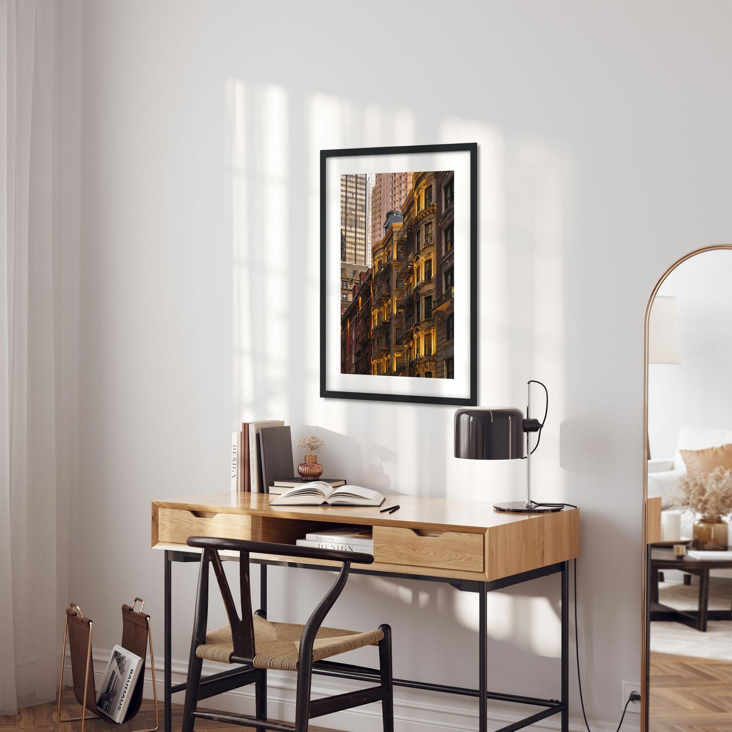 Fine art print of Light of Hell's Kitchen Midtown West Manhattan NYC