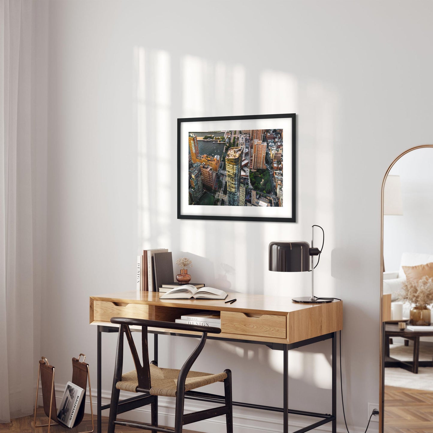 Fine art print of 111 Murray Street and Hudson River Park