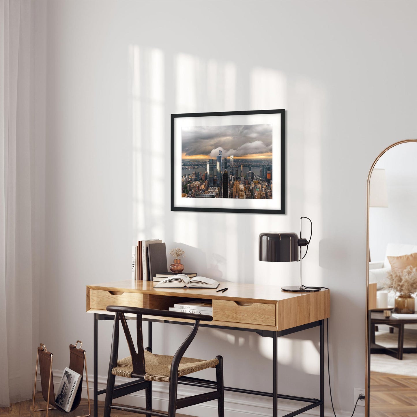 Fine art print of Storm Cloud over Hudson Yards