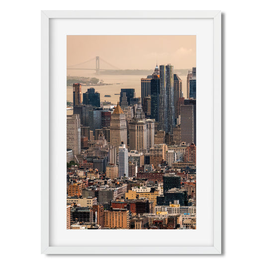 Sunset Meets Storm Over Manhattan New York City 2023