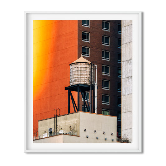 Water Tower in Hell's Kitchen Manhattan New York City