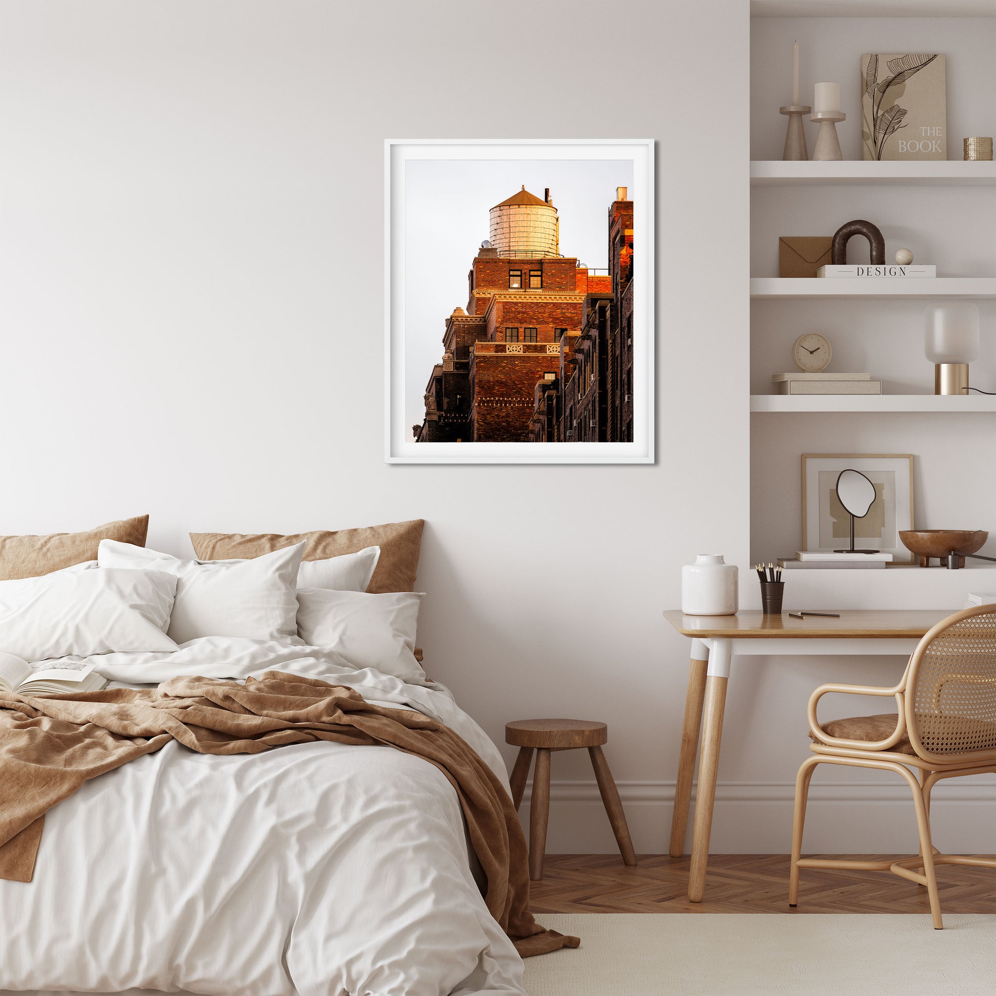 Water Tower at sunset in Chelsea Manhattan New York City