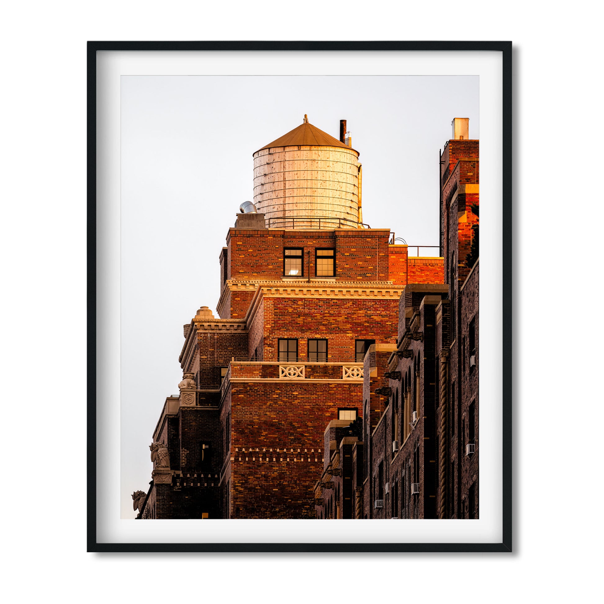 Water Tower at sunset in Chelsea Manhattan New York City