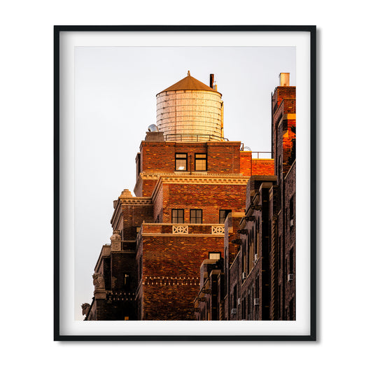 Water Tower at sunset in Chelsea Manhattan New York City