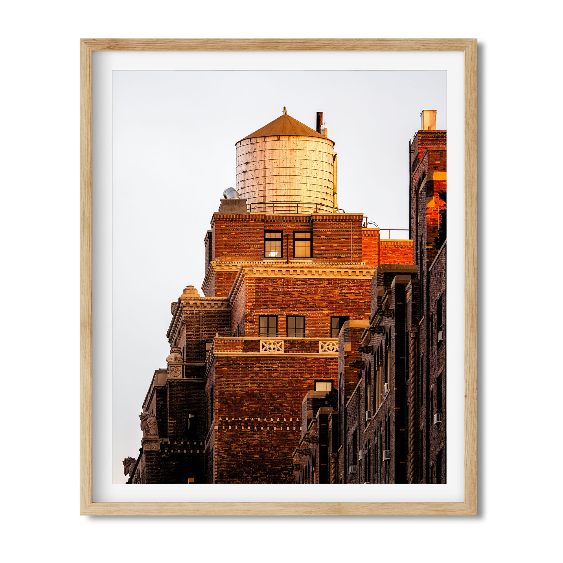 Water Tower at sunset in Chelsea Manhattan New York City