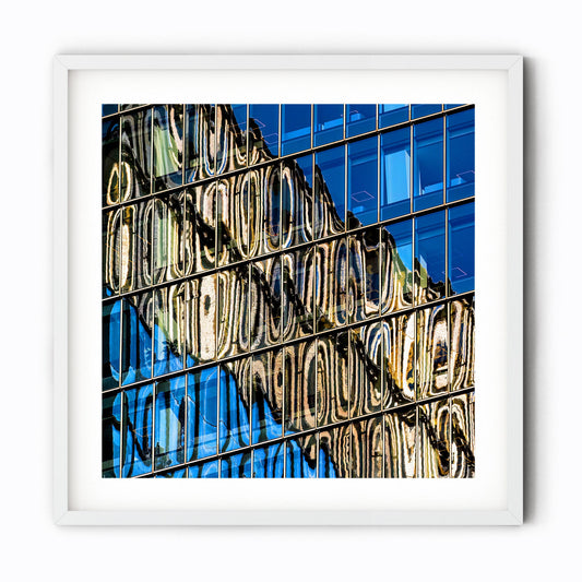 Fine art print of Building Reflections of Hudson Yards NYC