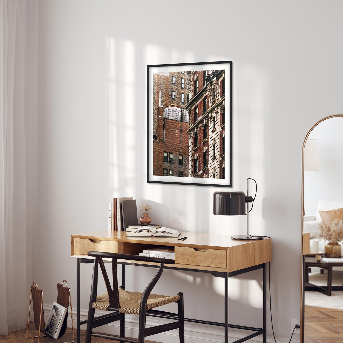 Fine art print of Water Tower in 8th Avenue Hell's Kitchen Manhattan NYC