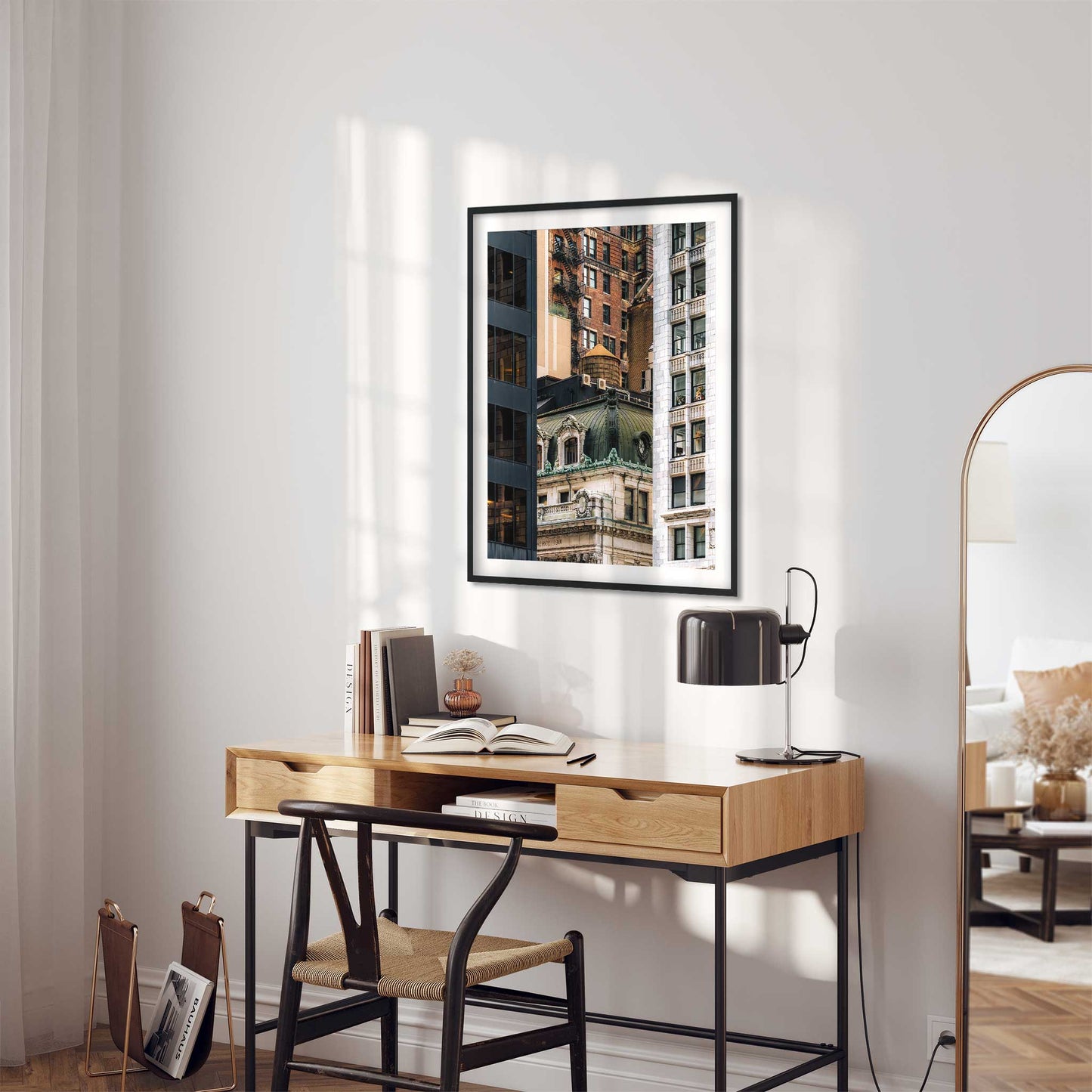 Fine Art Print of Water Tower on Liberty Street Lower Manhattan