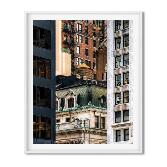 Fine Art Print of Water Tower on Liberty Street Lower Manhattan