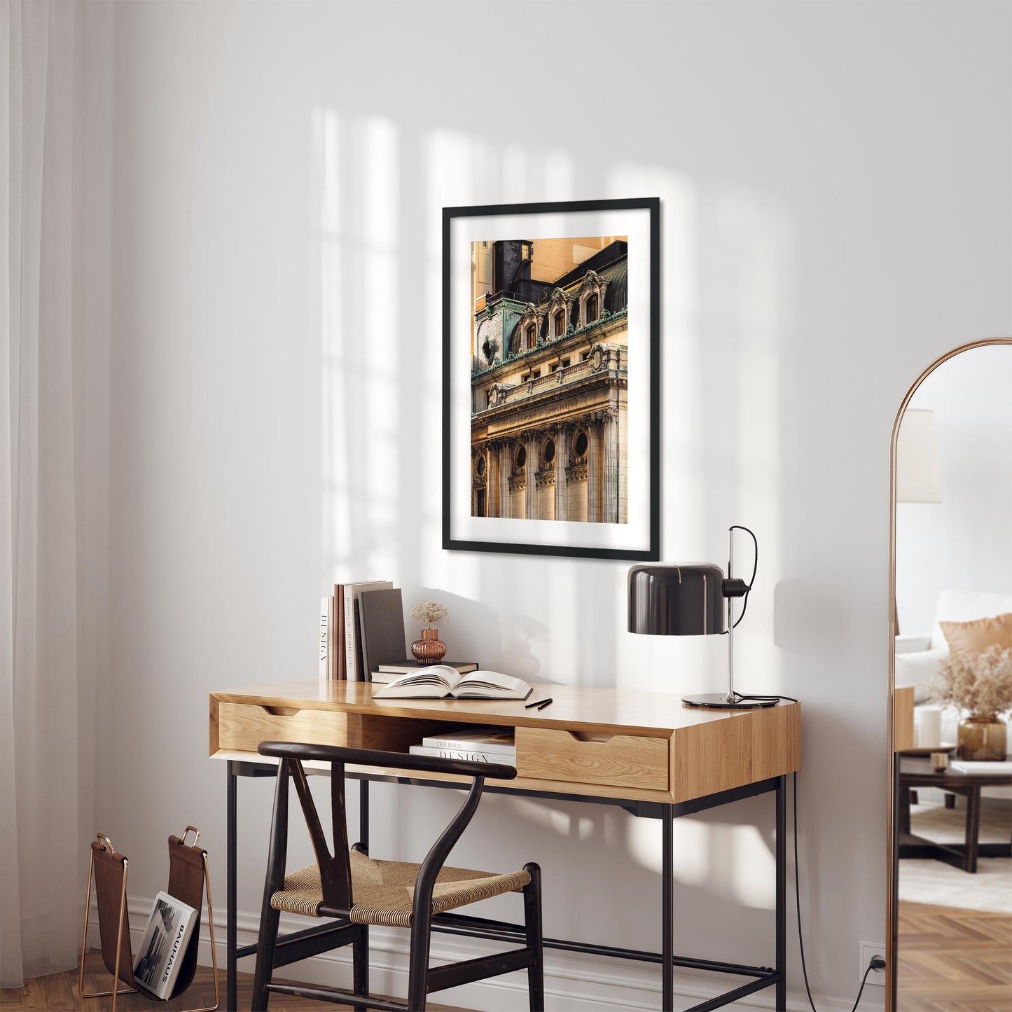 New York Cityscape Photography Color Fine Art Print of Chamber Of Commerce Building Lower Manhattan