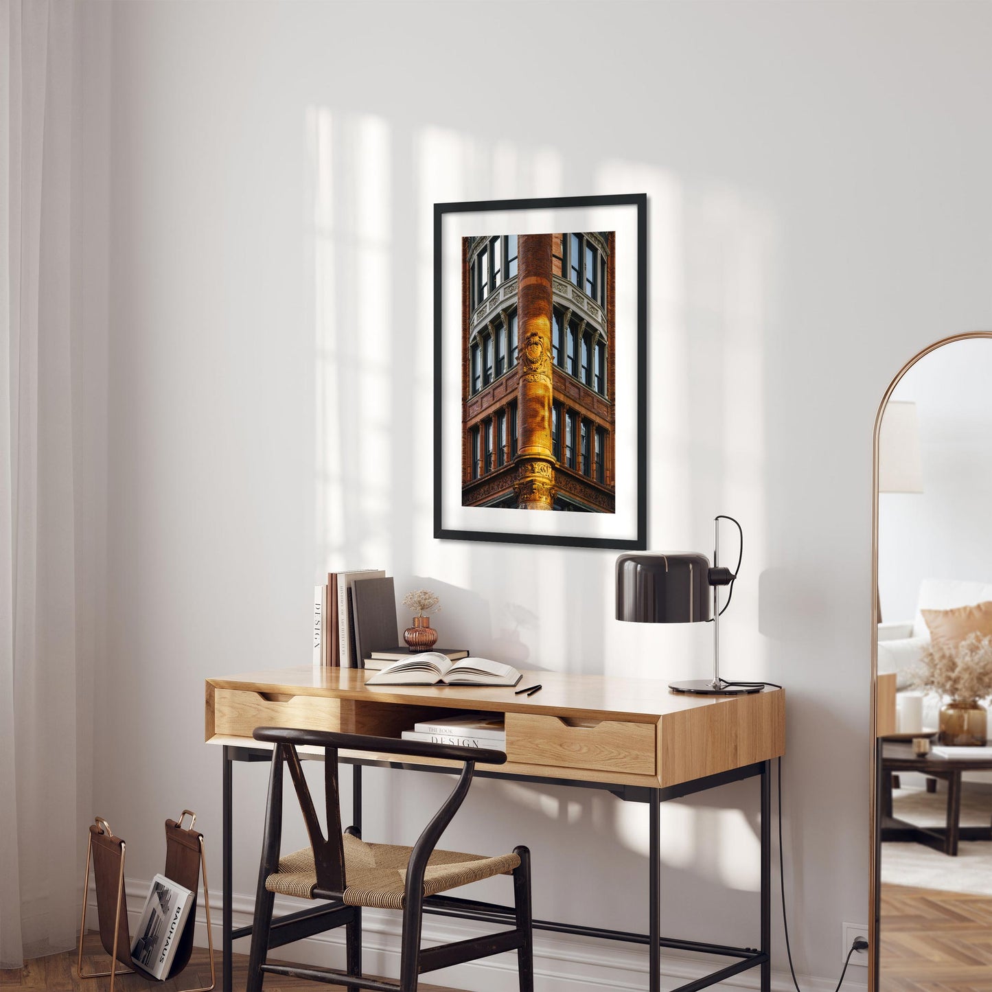 Fine art print of Facade of 841 Broadway Greenwich Village NYC