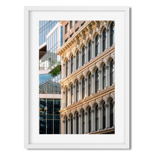 Fine art print of Facade of 799 Broadway Greenwich Village NYC