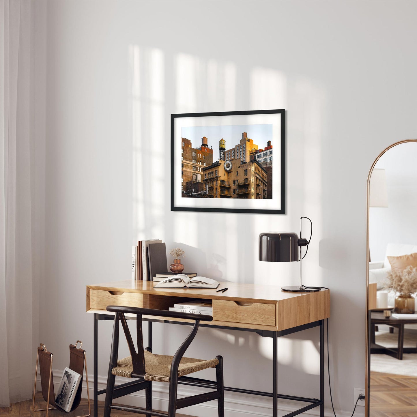 Fine art print of True North Gold Coast at 10 East 13th Street at Sunset