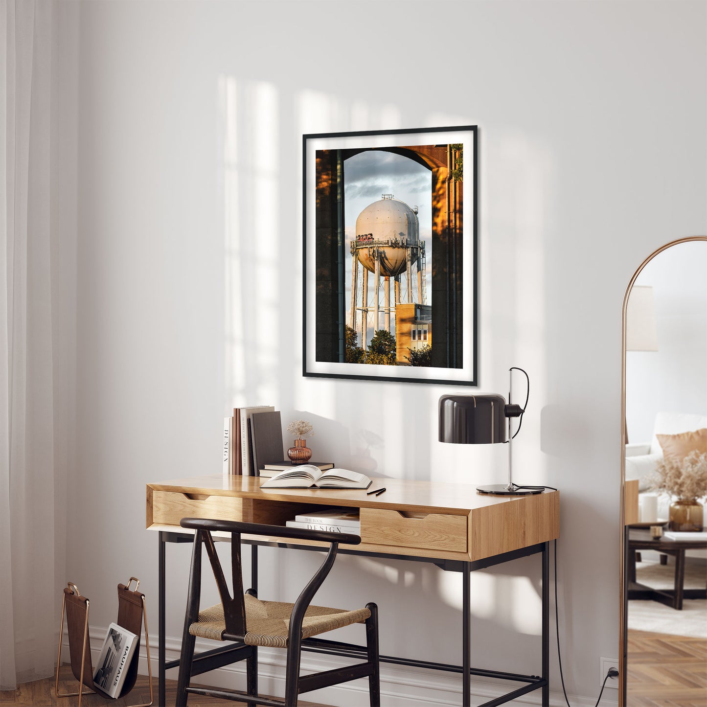 Fine Art Print of Water Tower on Randall’s Island New York City