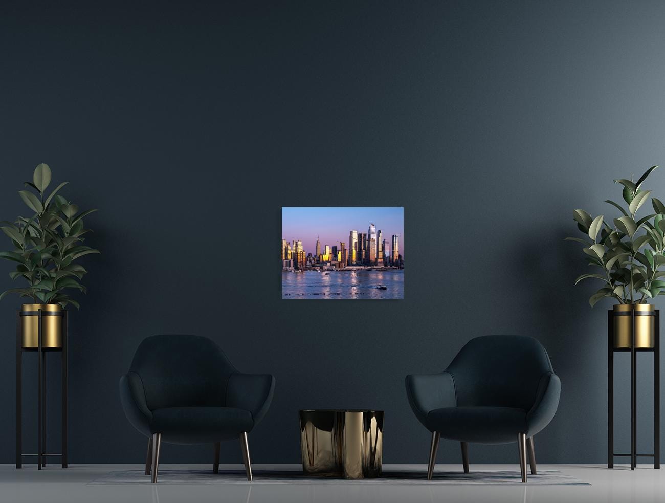 Midtown Manhattan at sunset New York City 2022