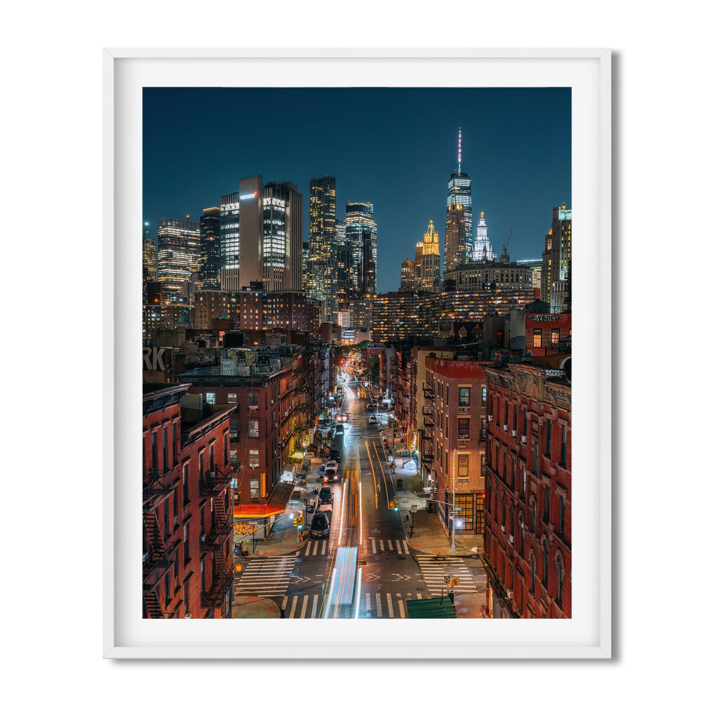 Chinatown at night New York City 2022