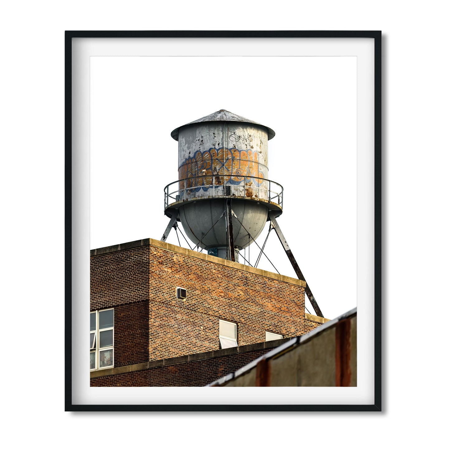 Water Tower in Navy Yard Brooklyn 2023