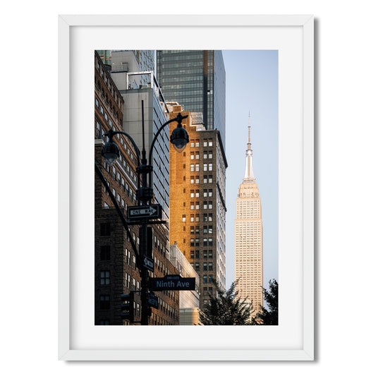 West 33rd Street and Empire State Building New York City 2025