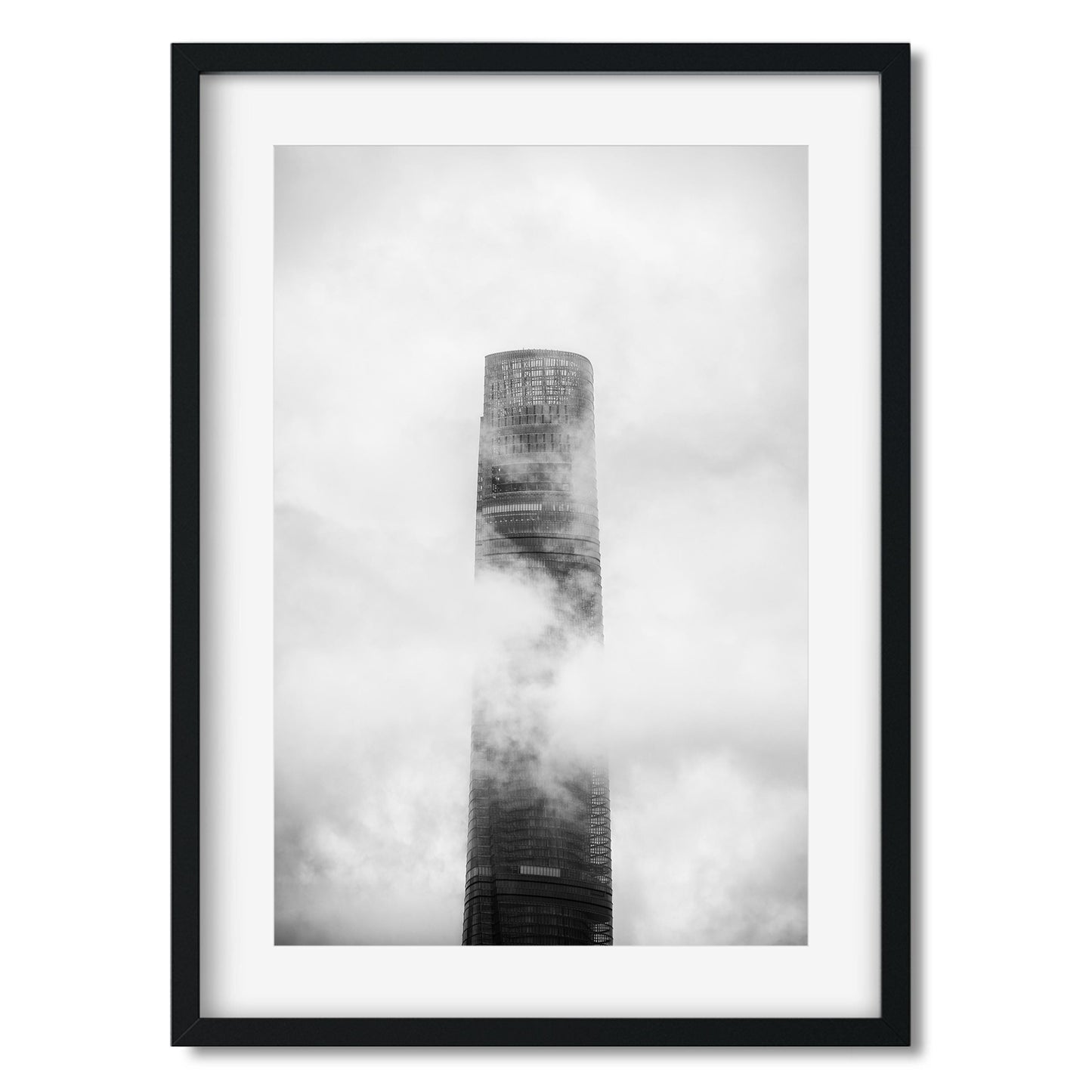 Shanghai Tower in the clouds 2025