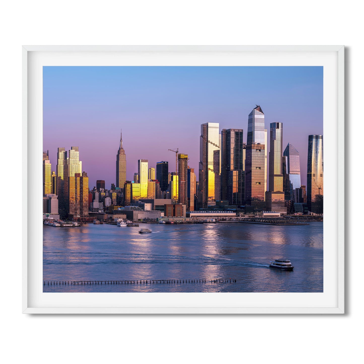 Midtown Manhattan at sunset New York City 2022