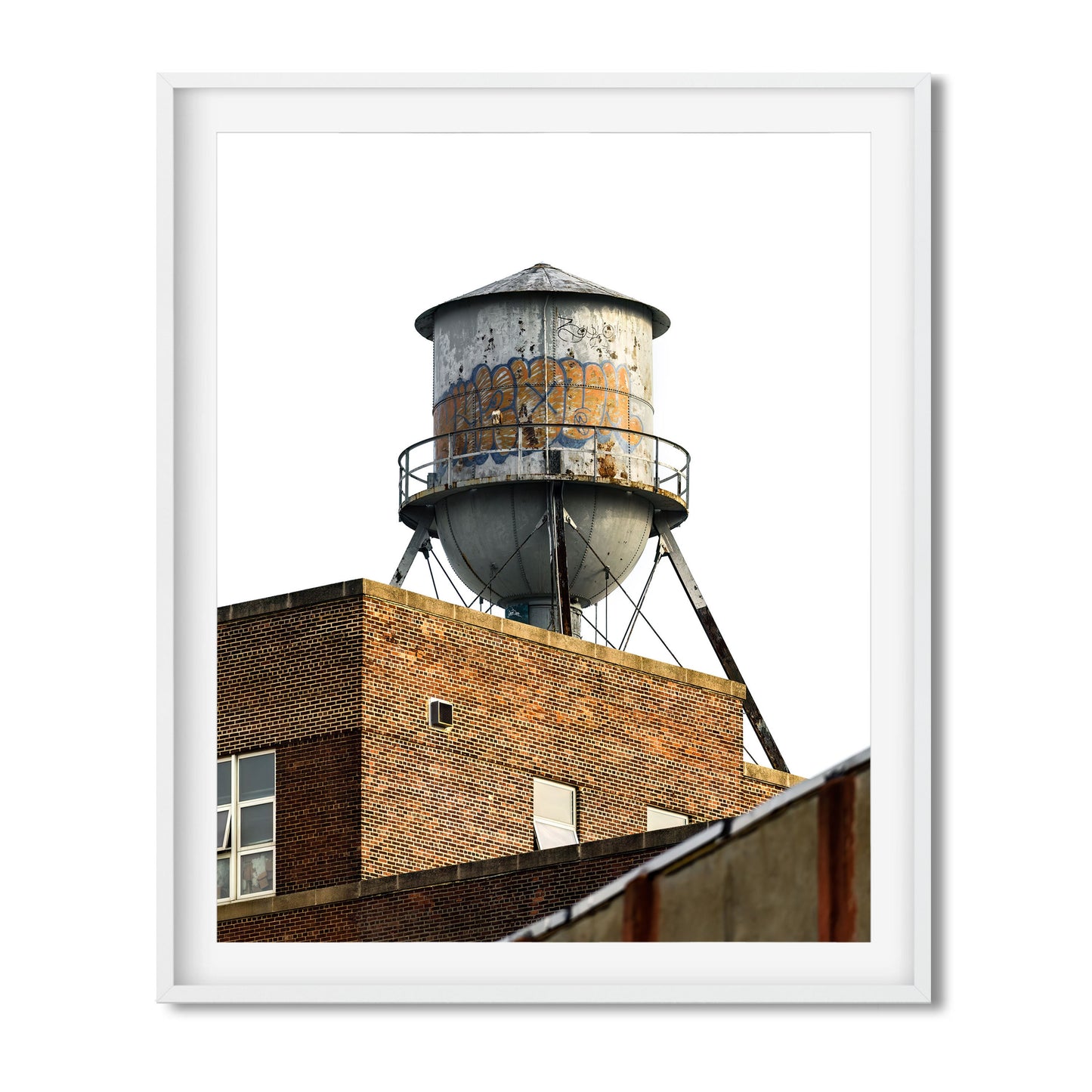 Water Tower in Navy Yard Brooklyn 2023