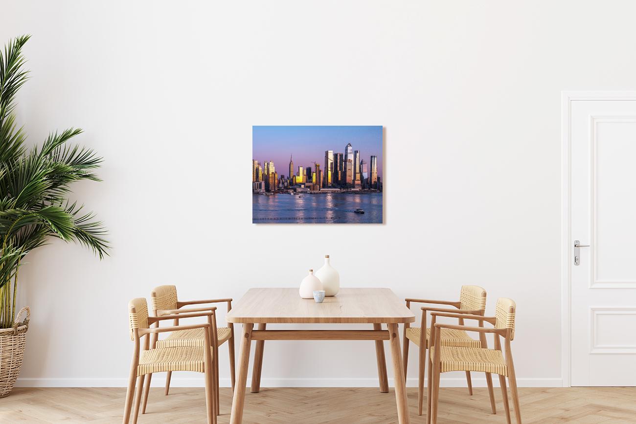Midtown Manhattan at sunset New York City 2022