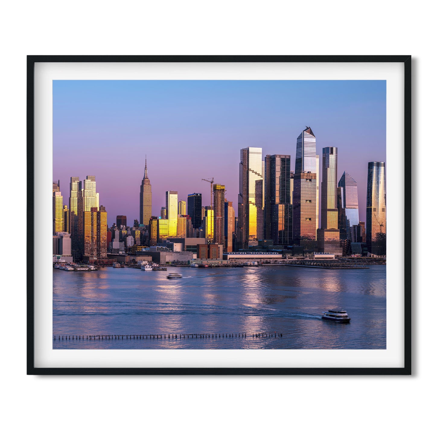Midtown Manhattan at sunset New York City 2022