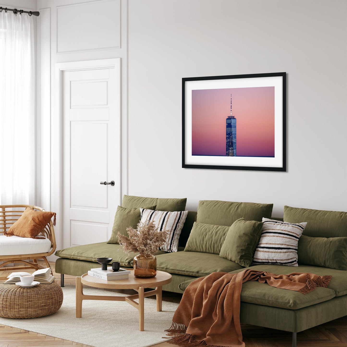 Vibrant Colors Of the Winter Sky of WTC 2023