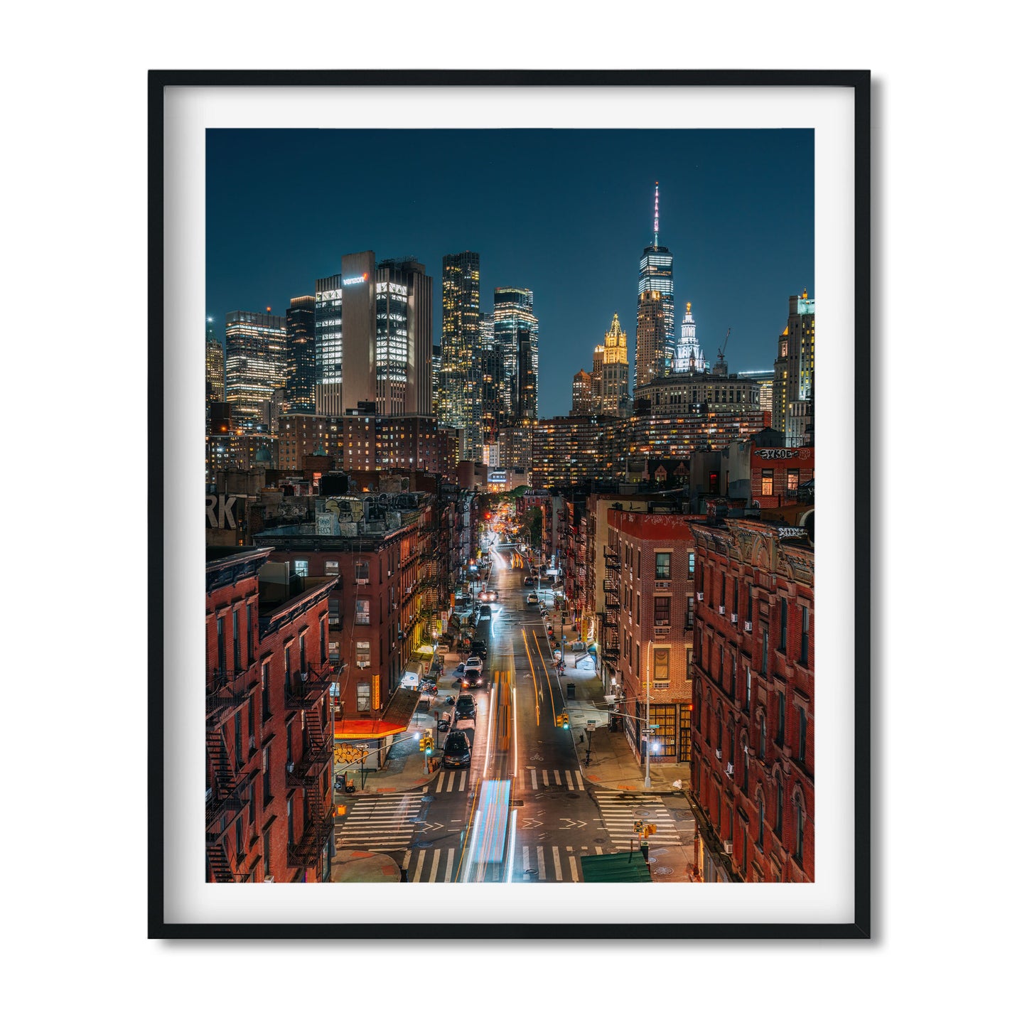 Chinatown at night New York City 2022