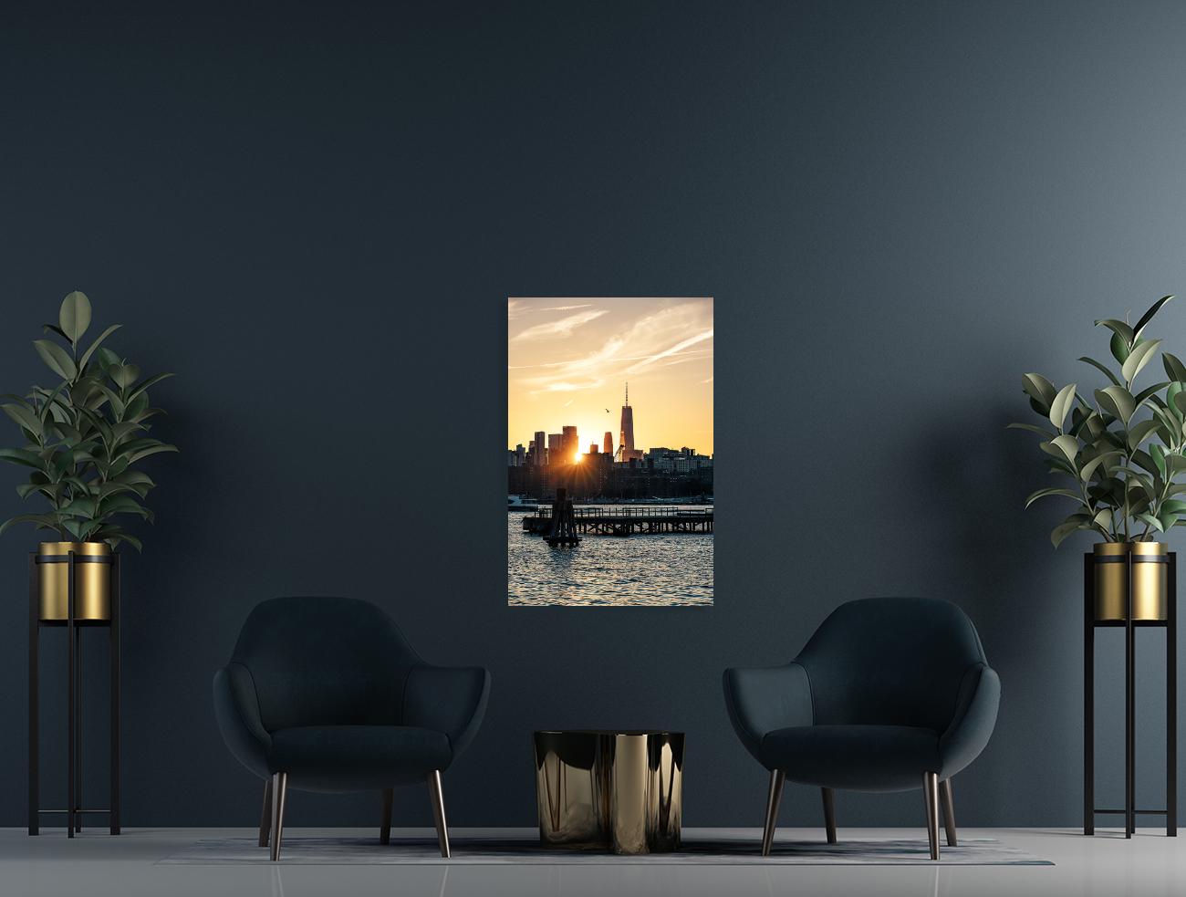 Beautiful Sunset Silhouettes of World Trade Center 2024