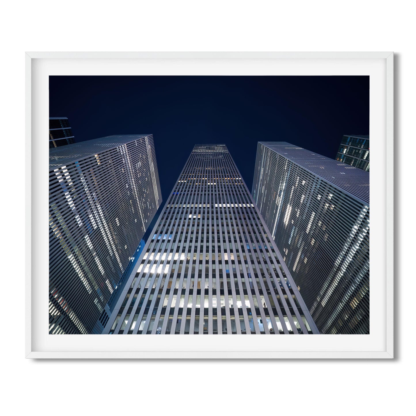 1221 Avenue of the Americas at Night New York City 2024