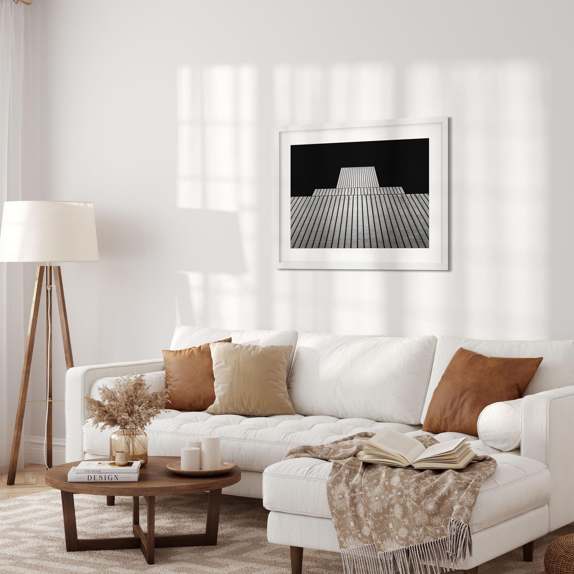 Black and white fine art print of AT&T Switching Center New York City