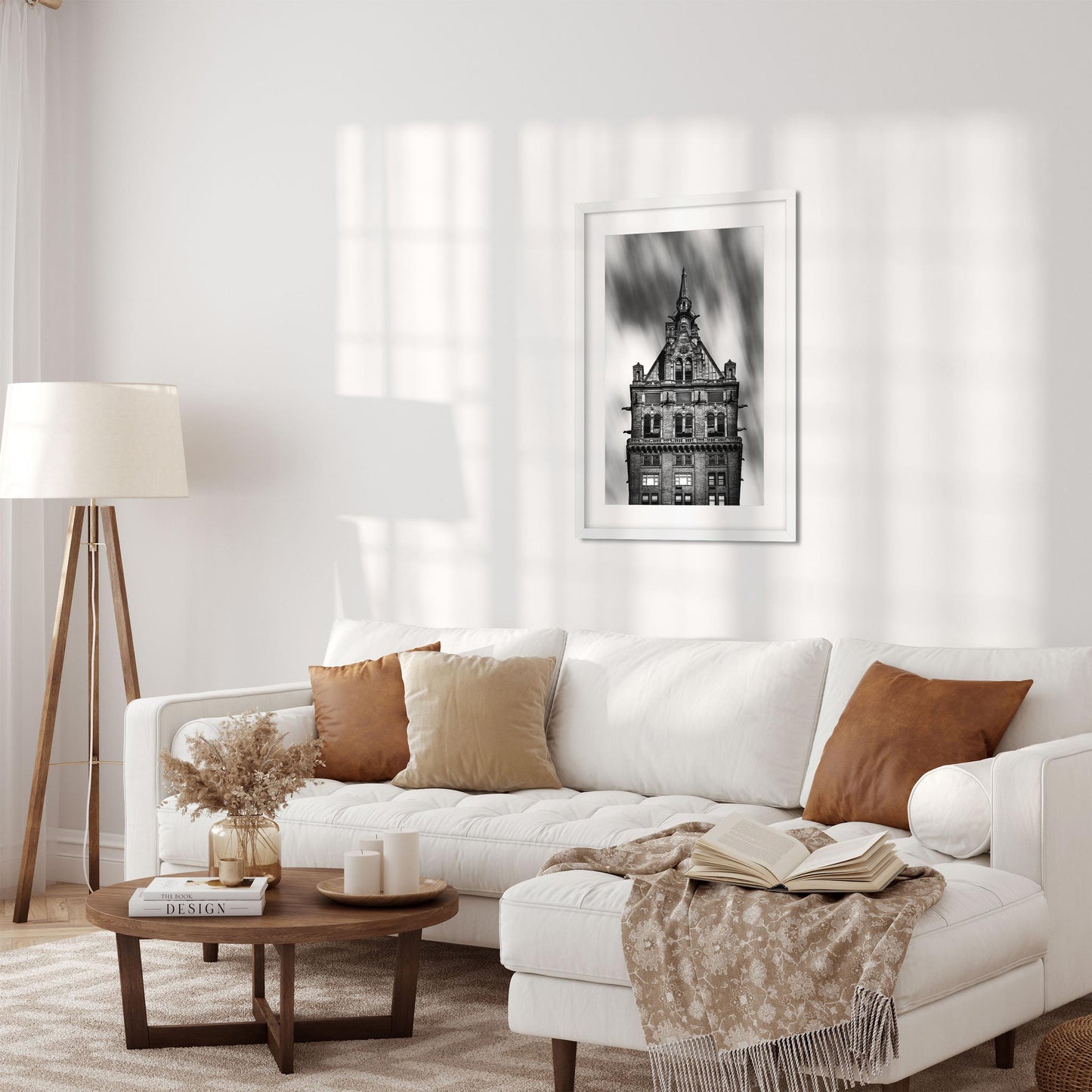 Black and white fine art print of The Sherry-Netherland New York City