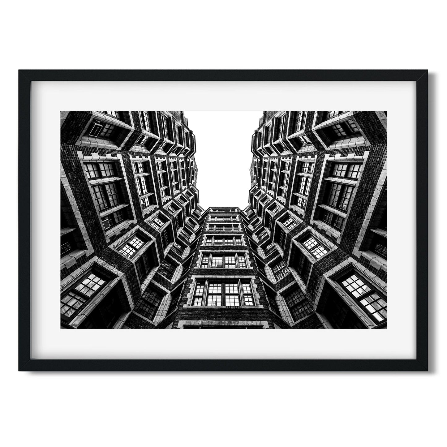 Black and white fine art print of 110th Street Upper West Side New York City
