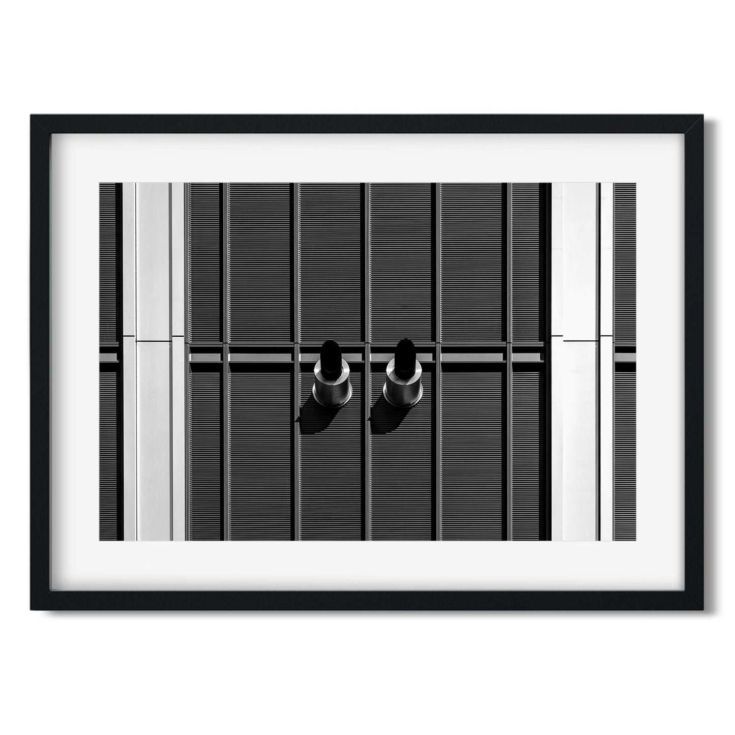Black and white fine art print of 4 World Trade Center Lower Manhattan New York City