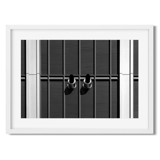 Black and white fine art print of 4 World Trade Center Lower Manhattan New York City