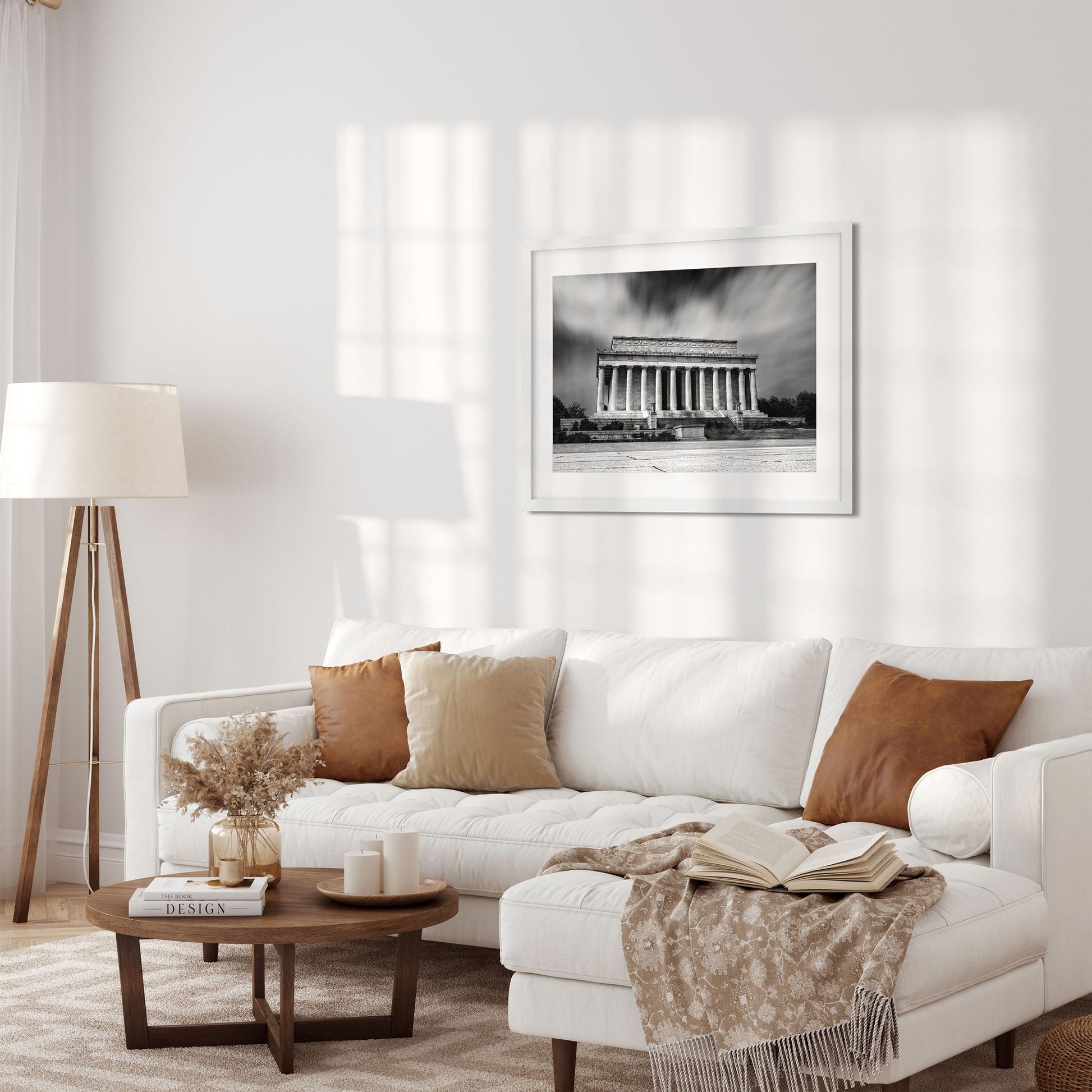 Fine art print of Lincoln Memorial Washington, D.C.