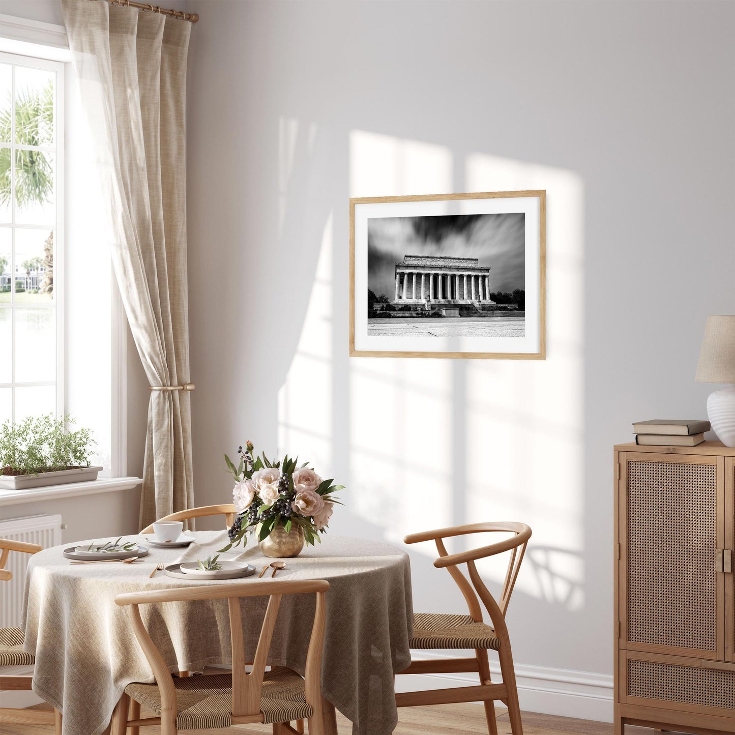Fine art print of Lincoln Memorial Washington, D.C.