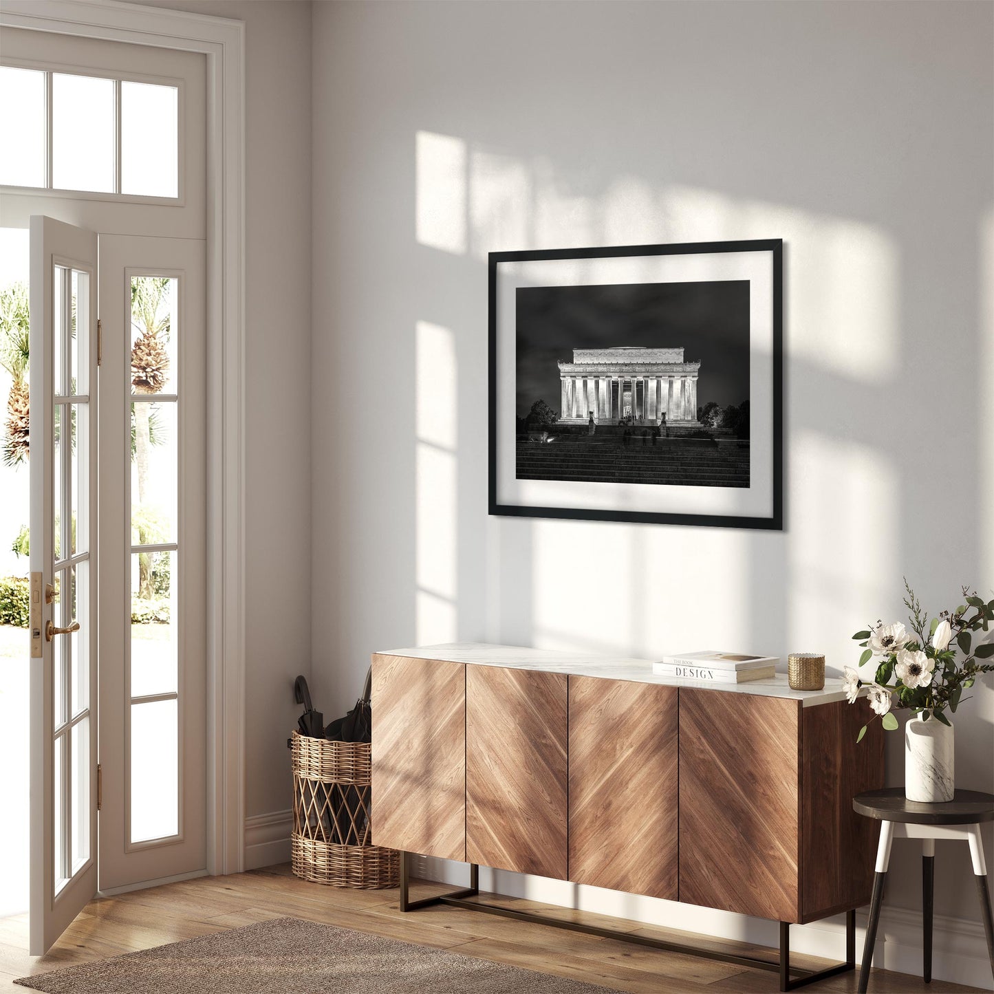 Fine art print of Lincoln Memorial at Night Washington, D.C.