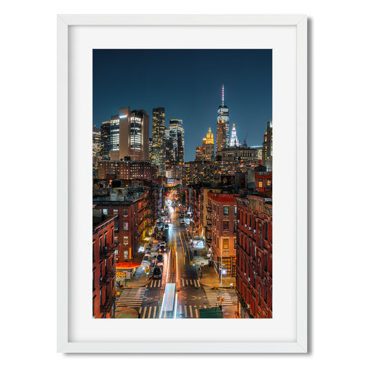 Chinatown at night  New York City 2022