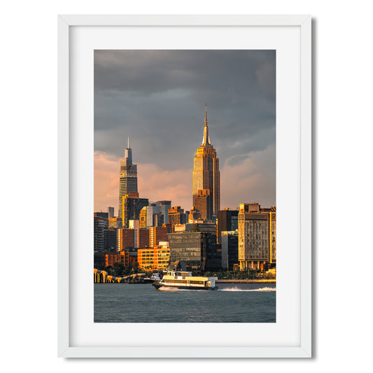 Hudson River and Midtown Manhattan New York City 2022