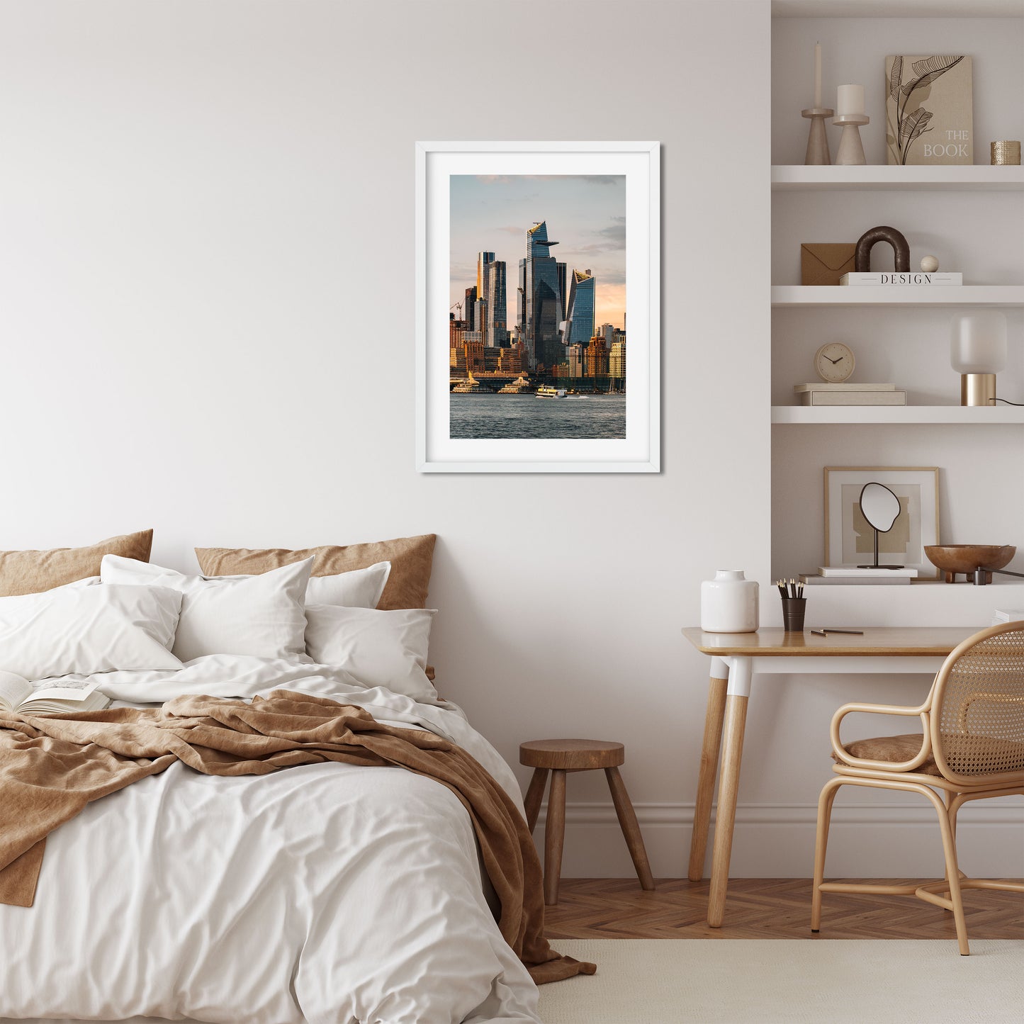 Hudson Yards at sunset New York City 2022