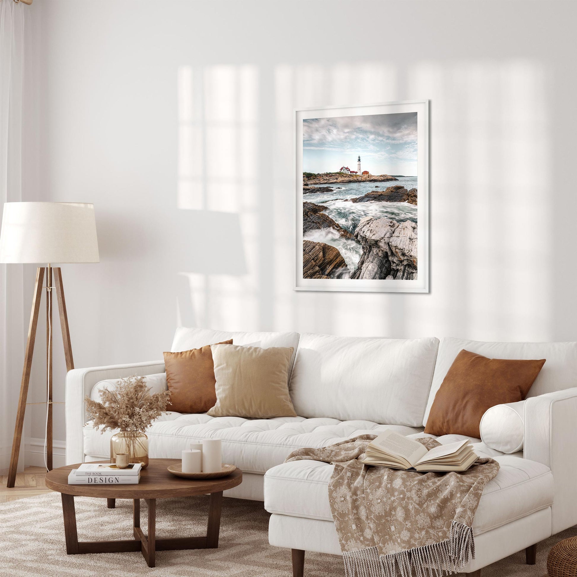 Fine art print of Portland Head Light in Cape Elizabeth, Maine